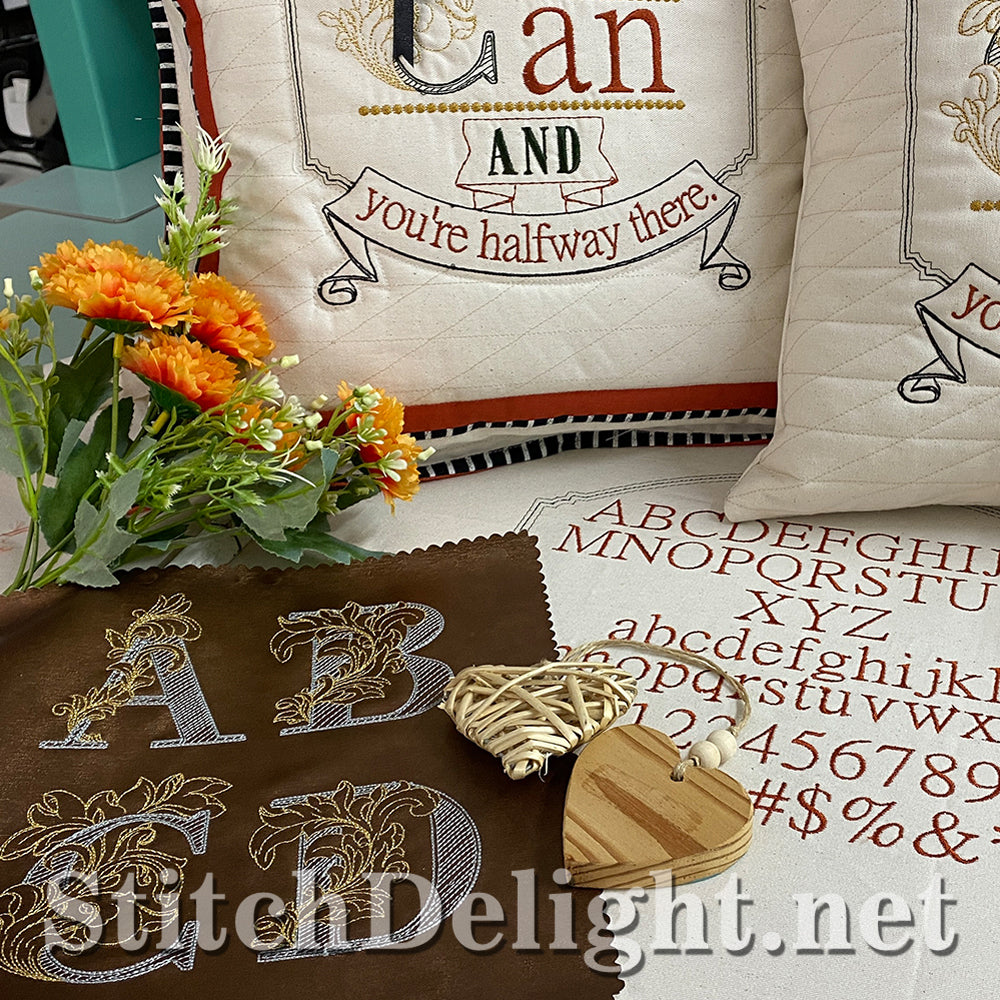 SDS3172 Acanthus Leaf Font