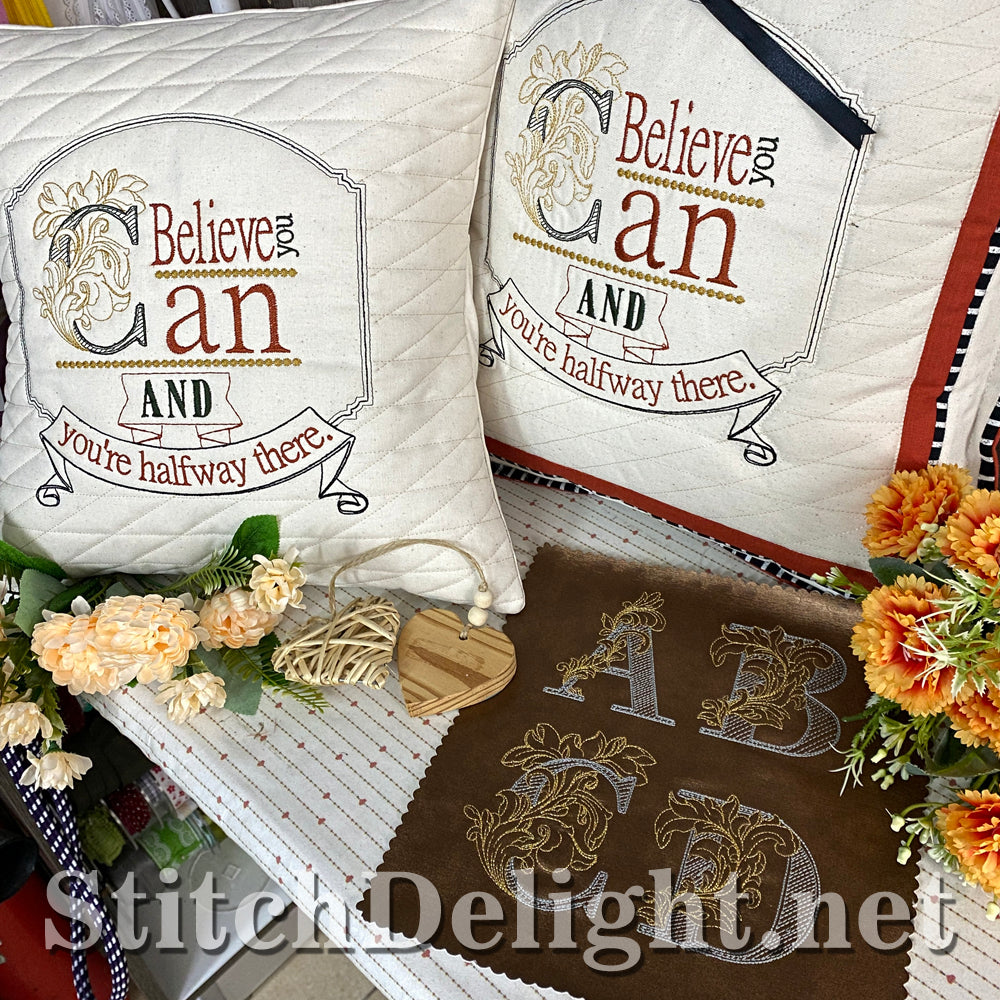 SDS3172 Acanthus Leaf Font