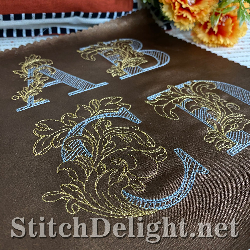 SDS3172 Acanthus Leaf Font