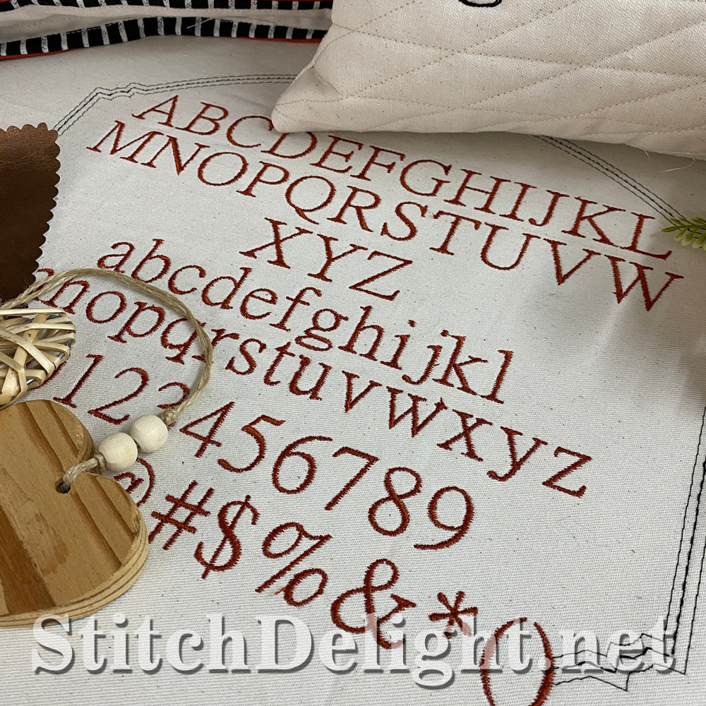 SDS3173 Acanthus Stem Font