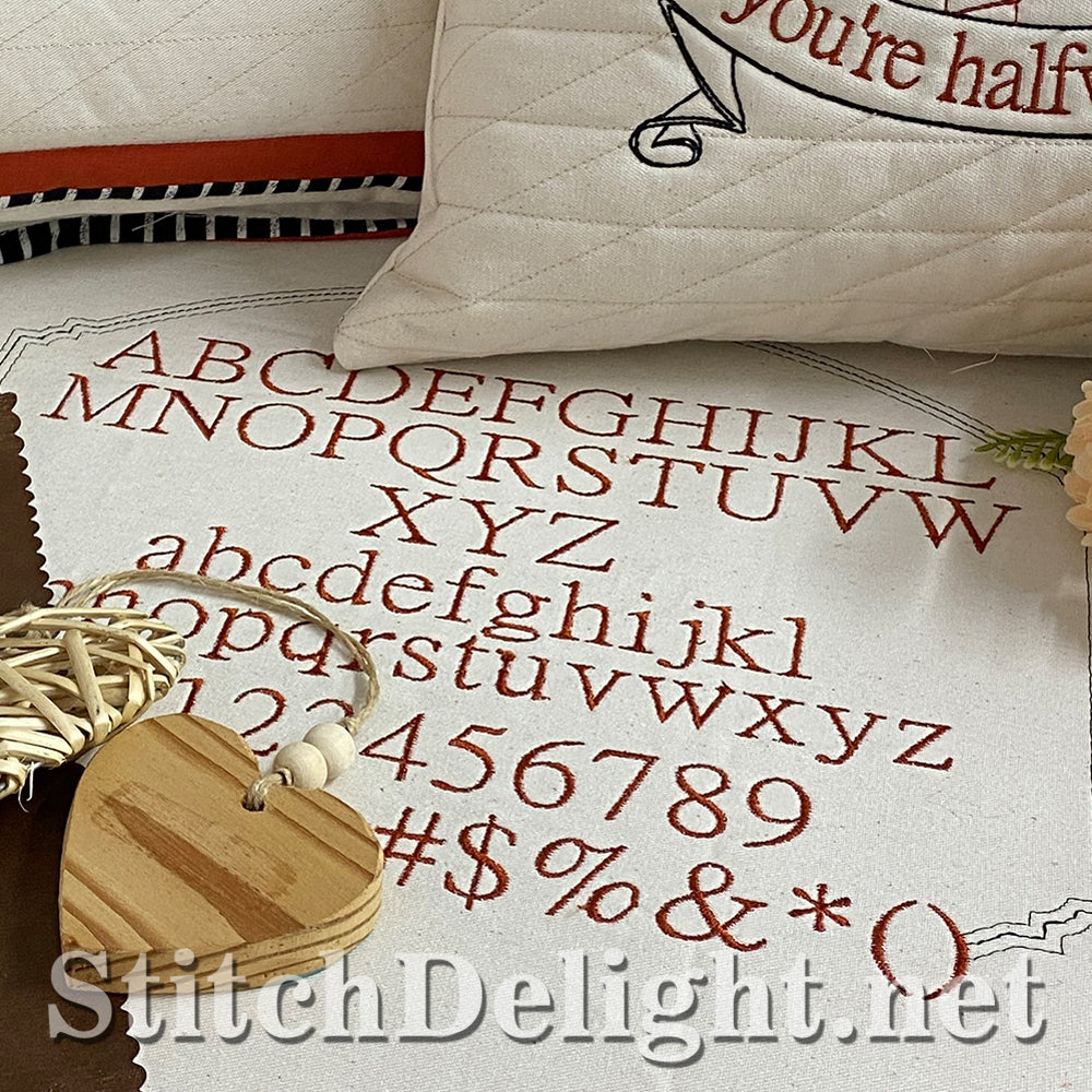 SDS3173 Acanthus Stem Font