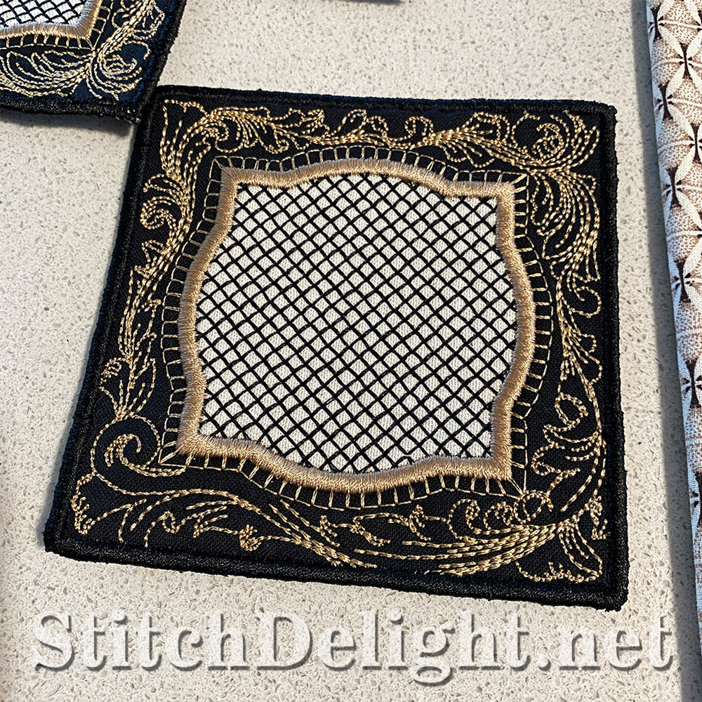 SDS3176 Acanthus Matching Coasters