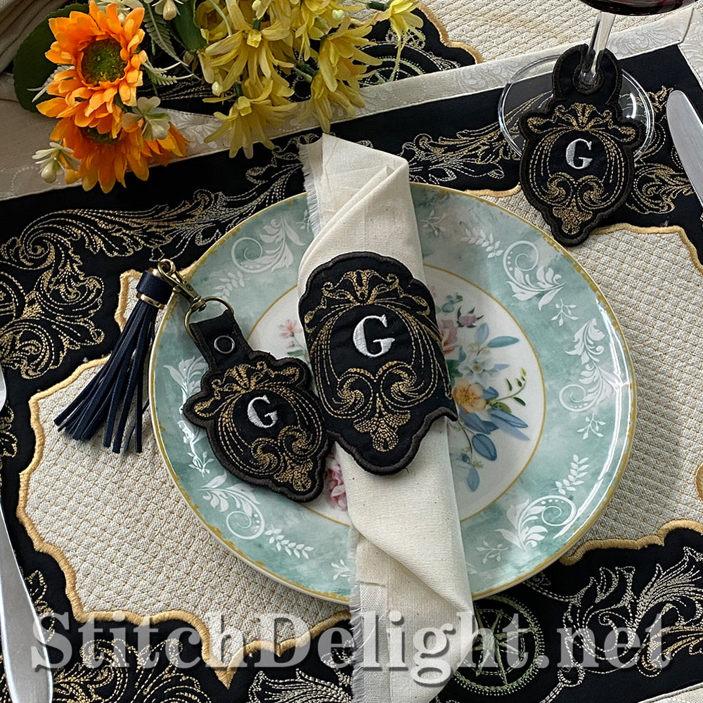 SDS3181 Filigree Serviette Rings