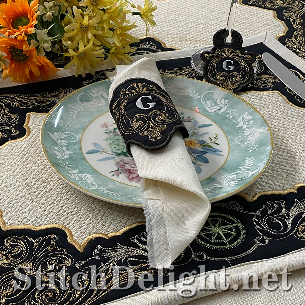 SDS3181 Filigree Serviette Rings