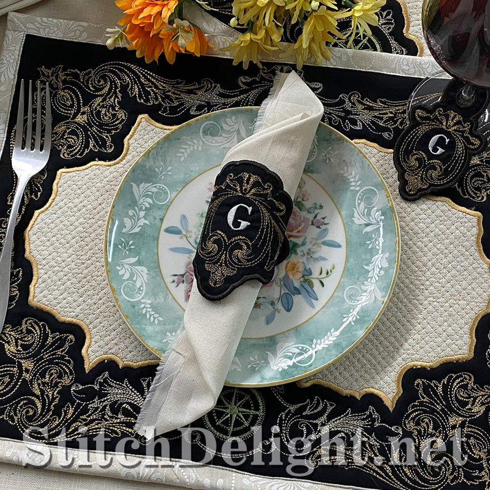 SDS3181 Filigree Serviette Rings