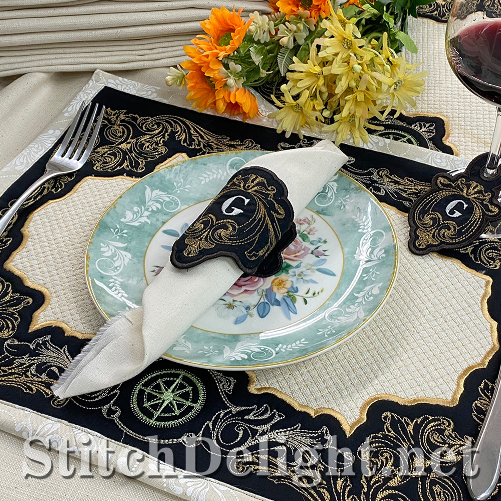 SDS3181 Filigree Serviette Rings