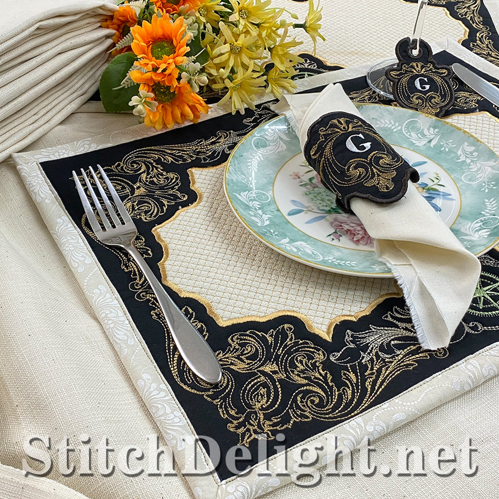 SDS3181 Filigree Serviette Rings