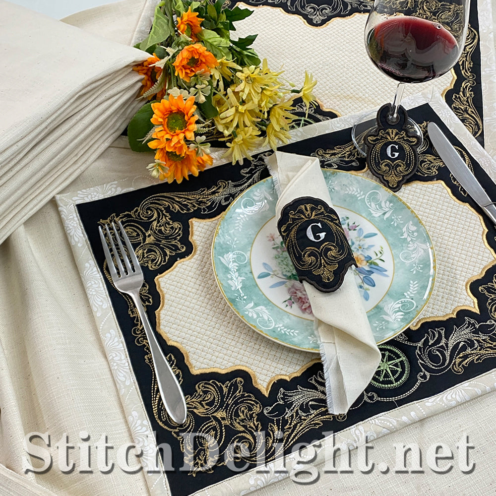 SDS3181 Filigree Serviette Rings