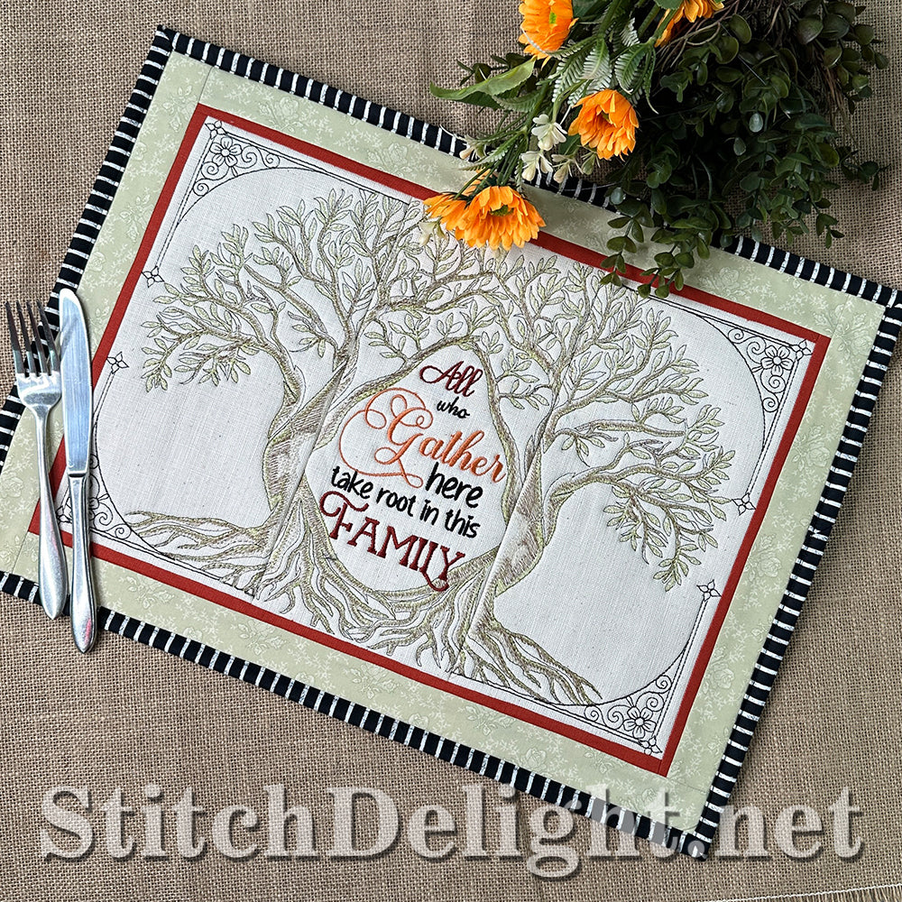 SDS3185 Family Tree Placemat