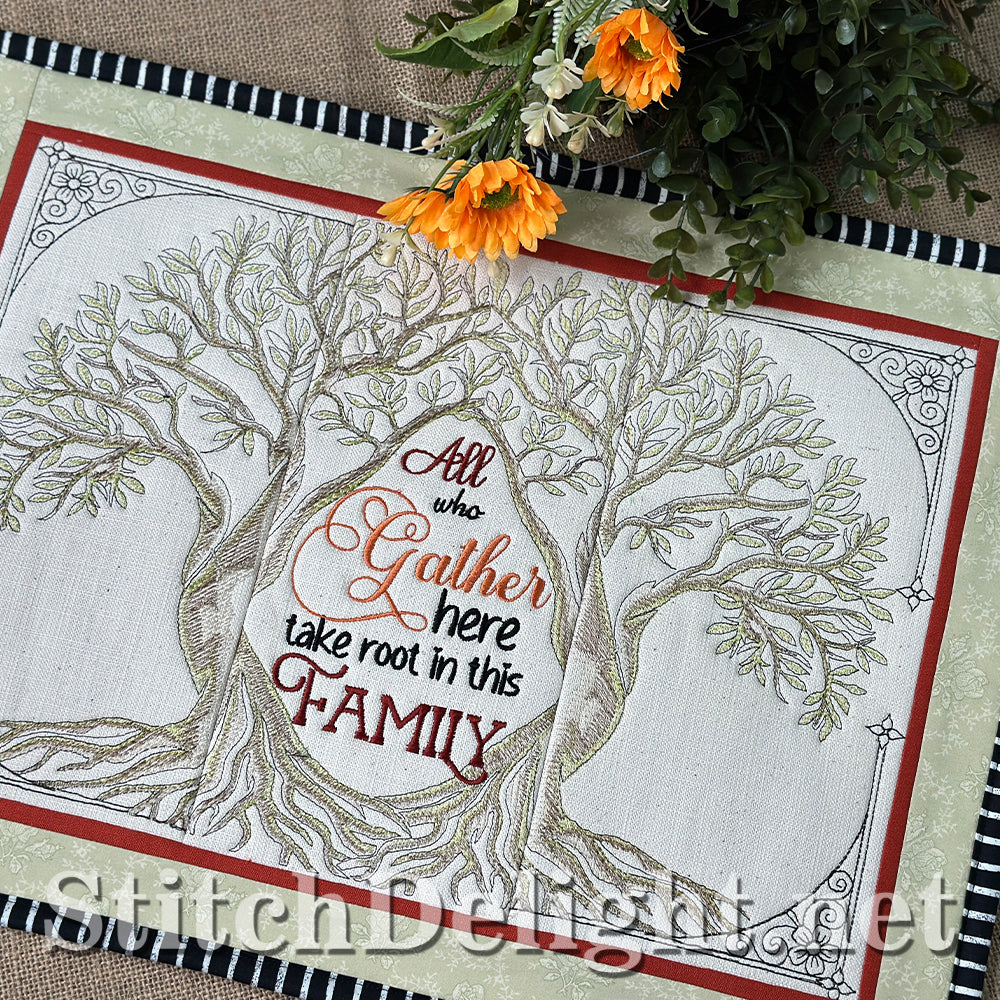 SDS3185 Family Tree Placemat
