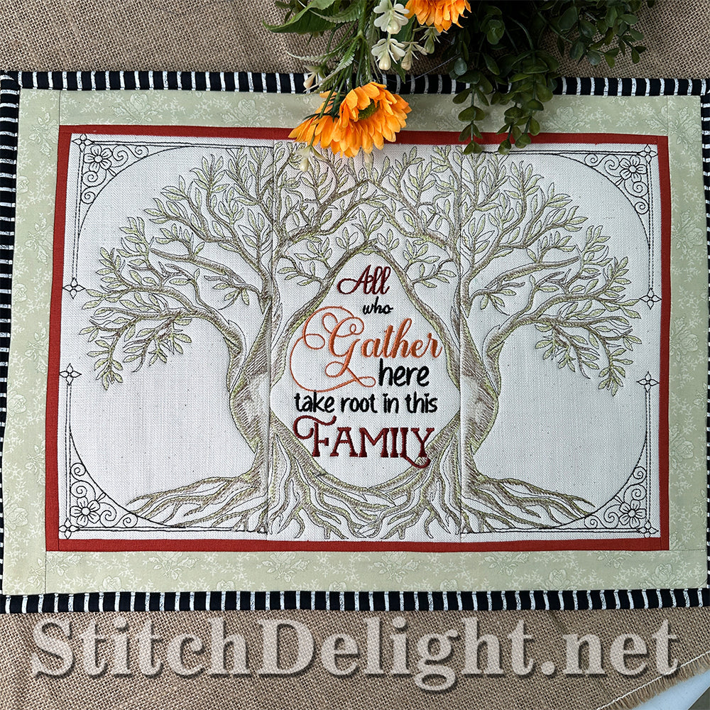 SDS3185 Family Tree Placemat