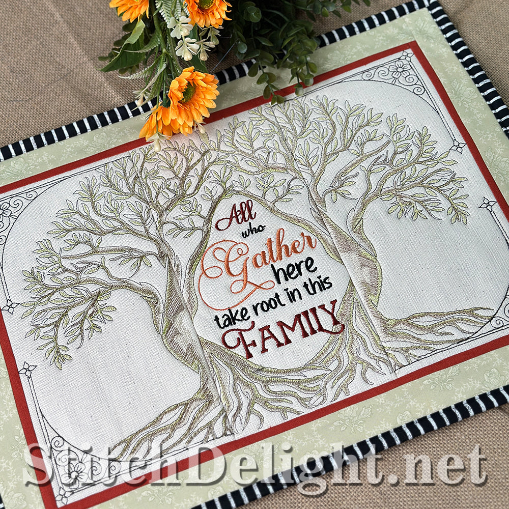 SDS3185 Family Tree Placemat