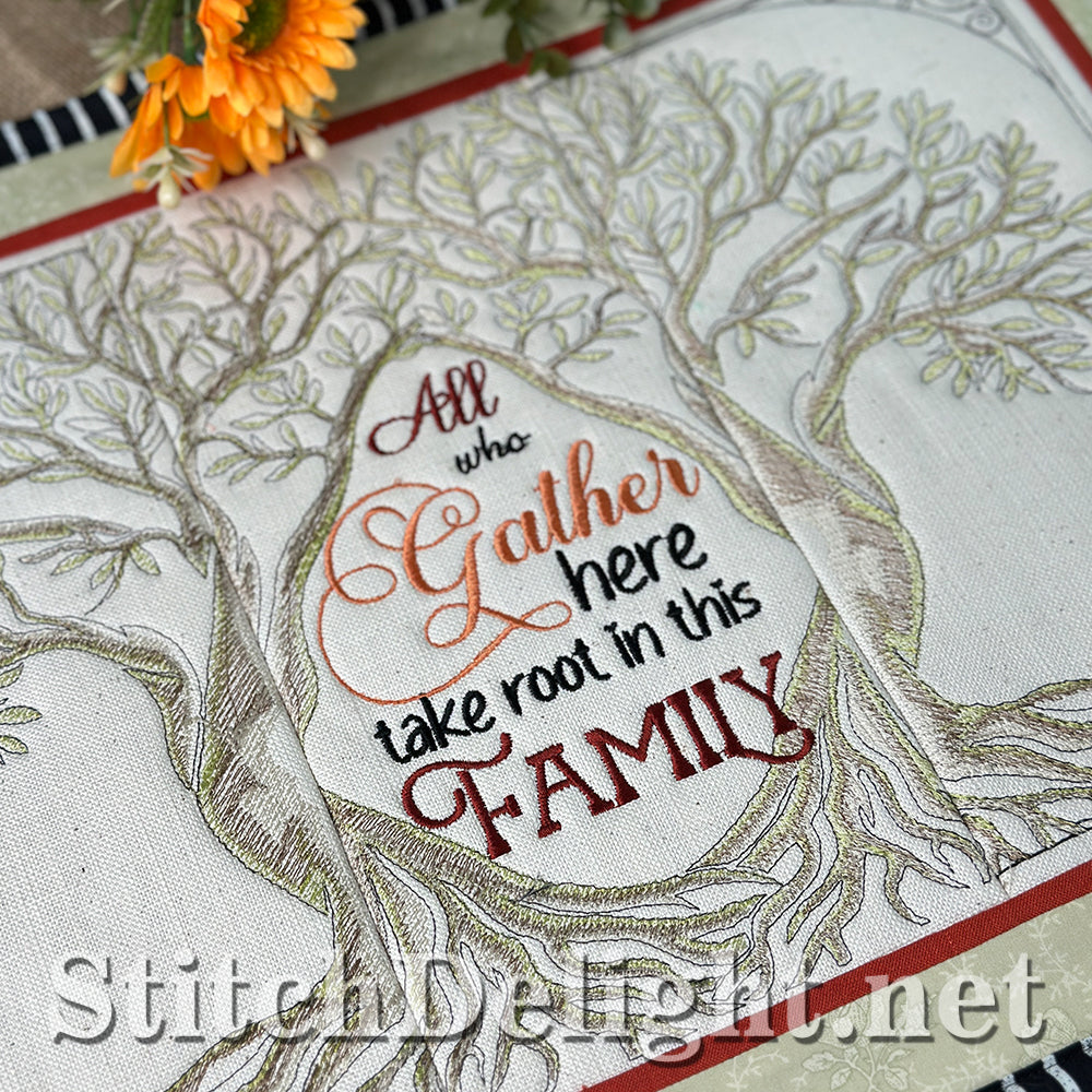 SDS3185 Family Tree Placemat