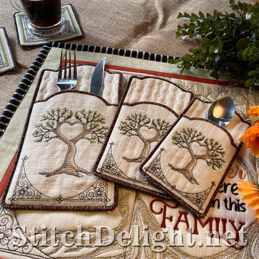SDS3188 Family Tree Cutlery Holders