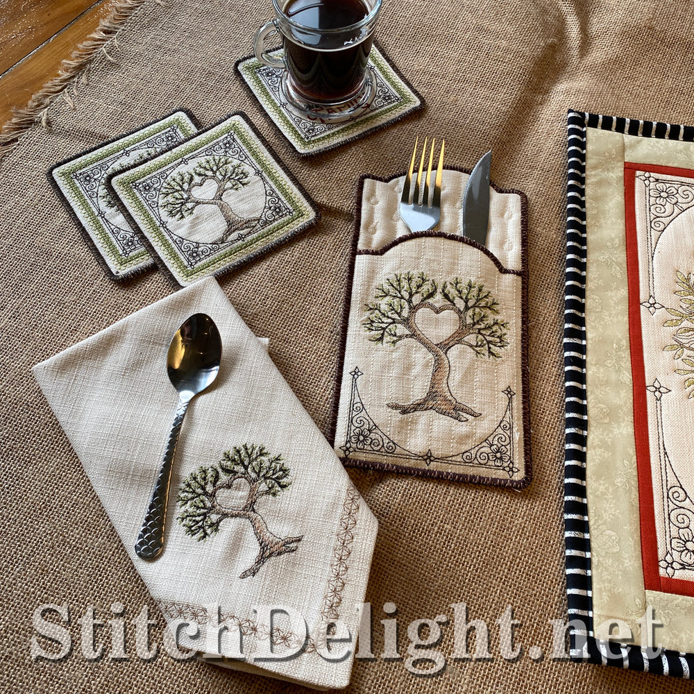 SDS3188 Family Tree Cutlery Holders