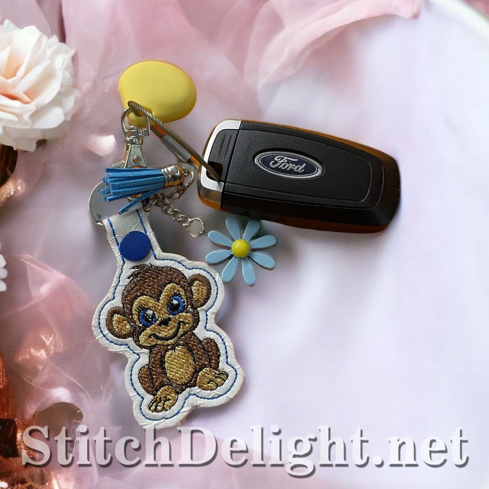 SDS3227 Nana Monkey Key Fob