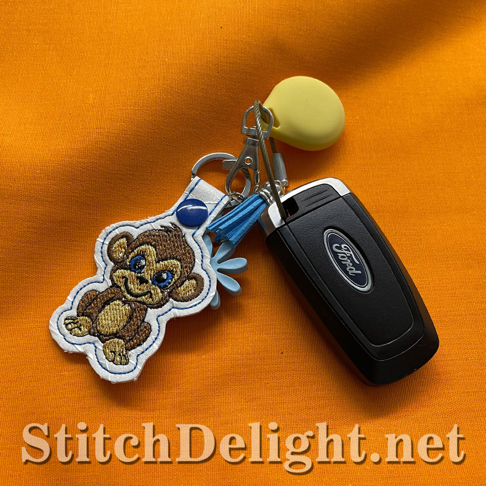 SDS3227 Nana Monkey Key Fob