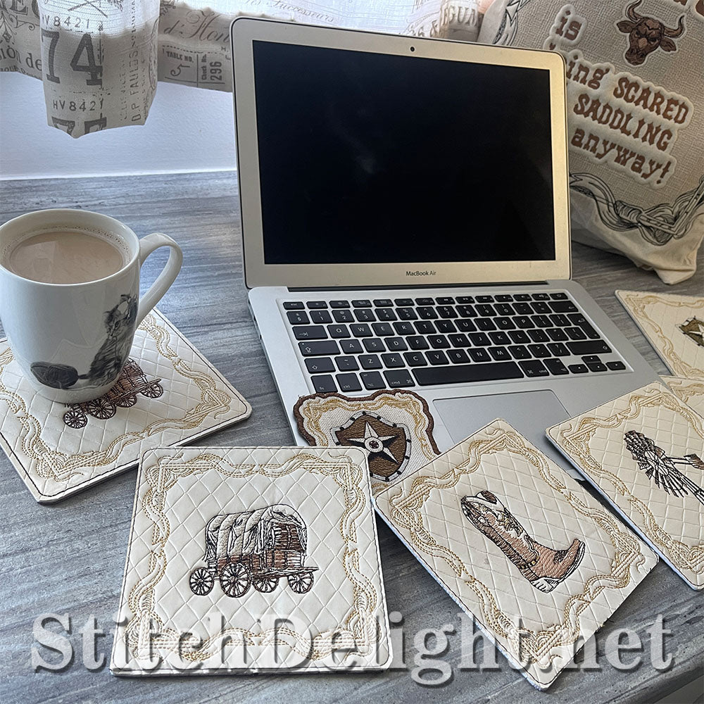 SDS3238 Western Mug Rugs