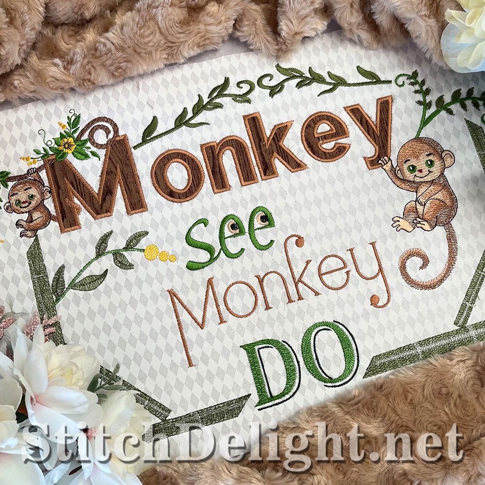 SDS3298 Milo Monkey Quote