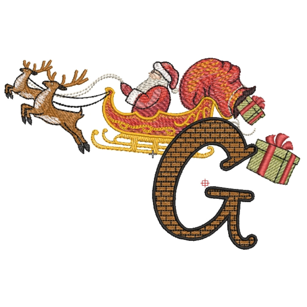 SDS3307 Santa's Font