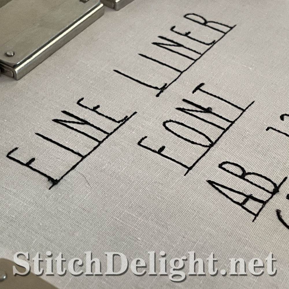 SDS3332 Fine Liner Font