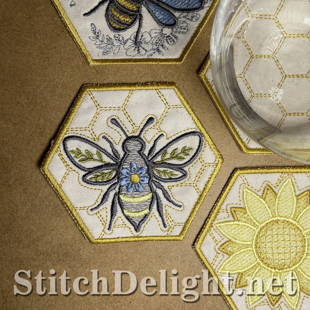 SDS3356 Bee Coasters