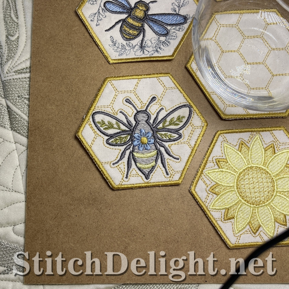 SDS3356 Bee Coasters