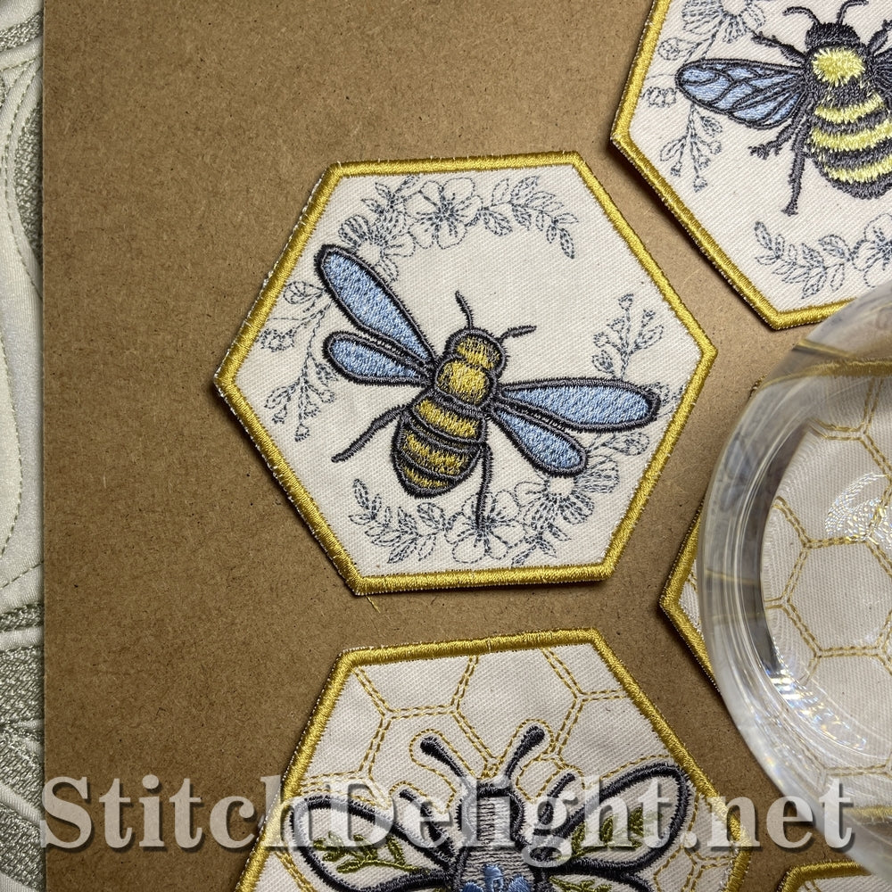 SDS3356 Bee Coasters