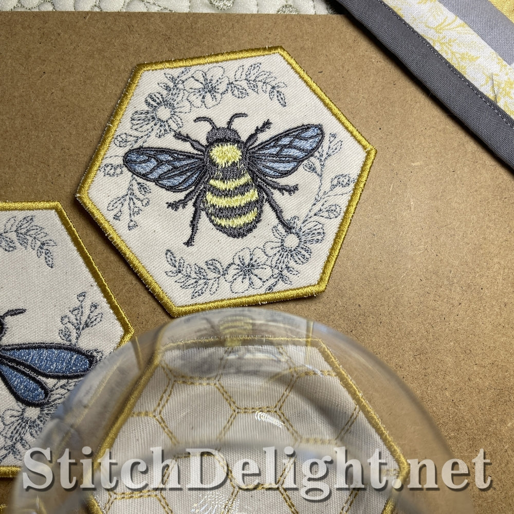 SDS3356 Bee Coasters