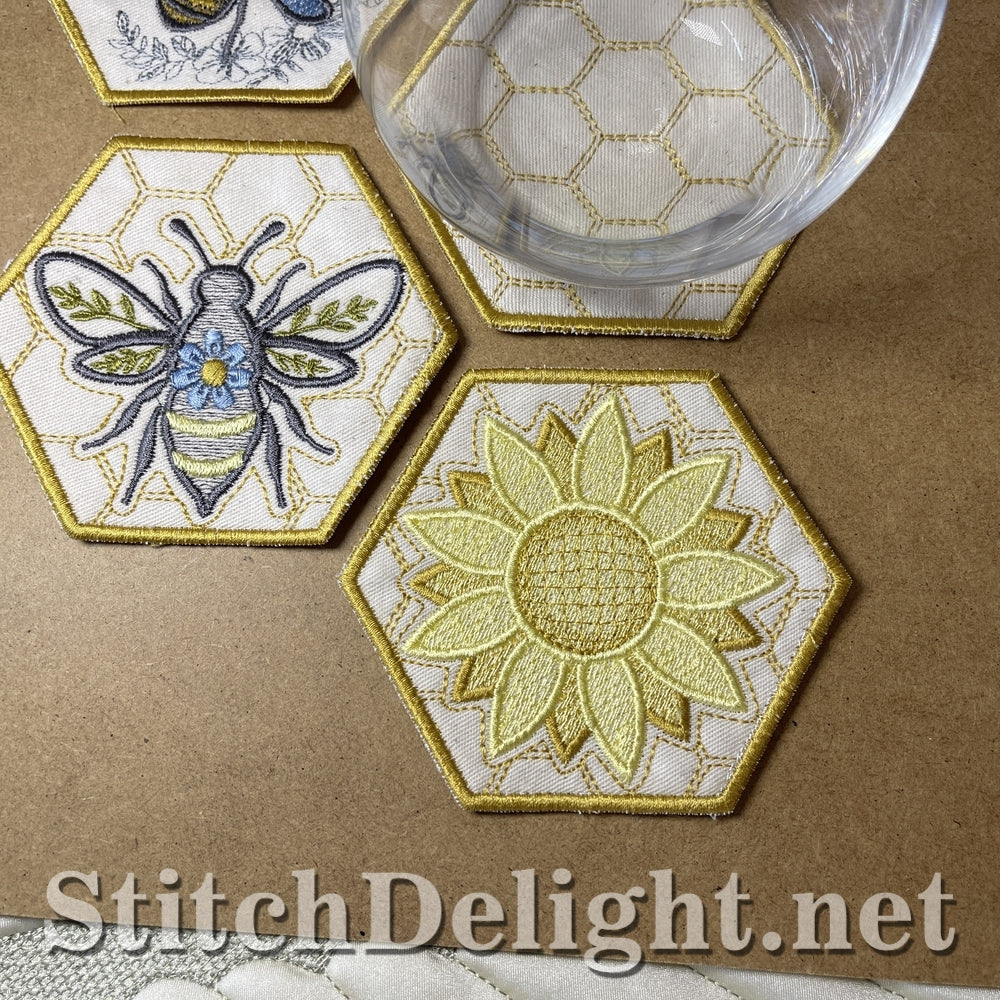 SDS3356 Bee Coasters