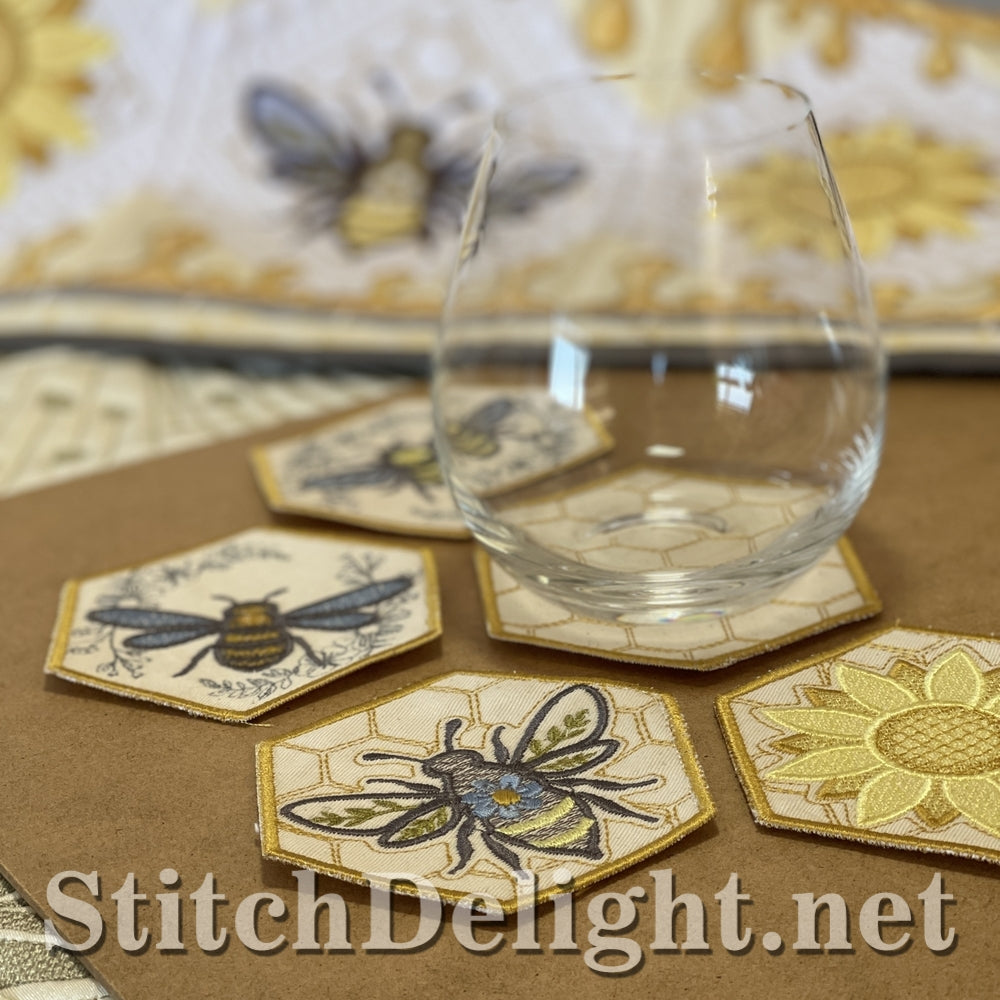 SDS3356 Bee Coasters