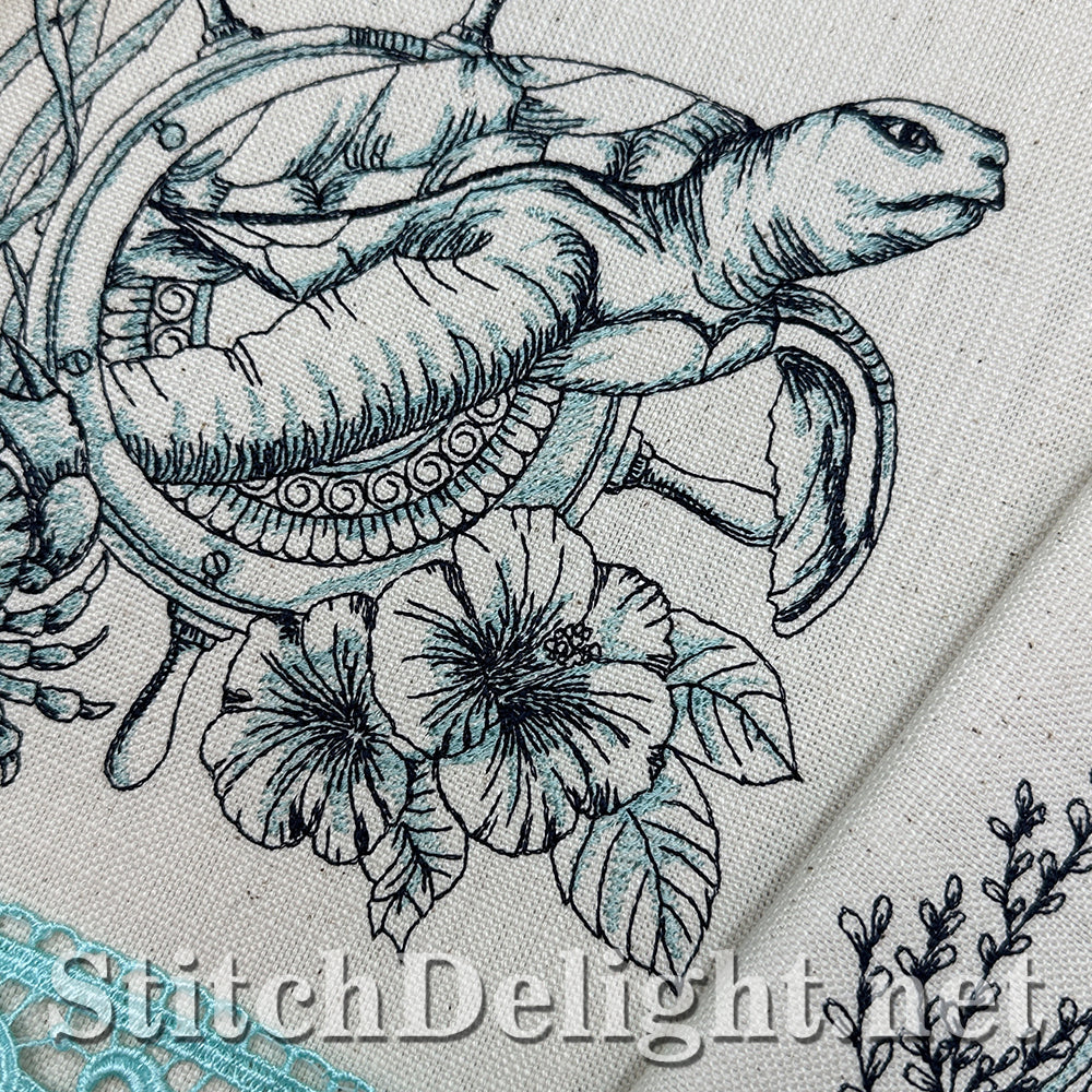SDS3362 Nautical Charm Sea Turtle