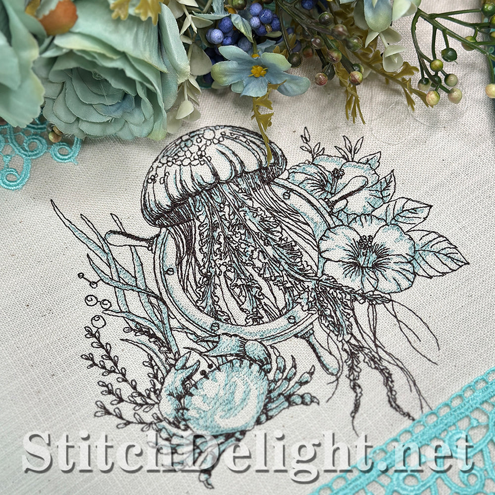 SDS3363 Nautical Charm Jelly Fish