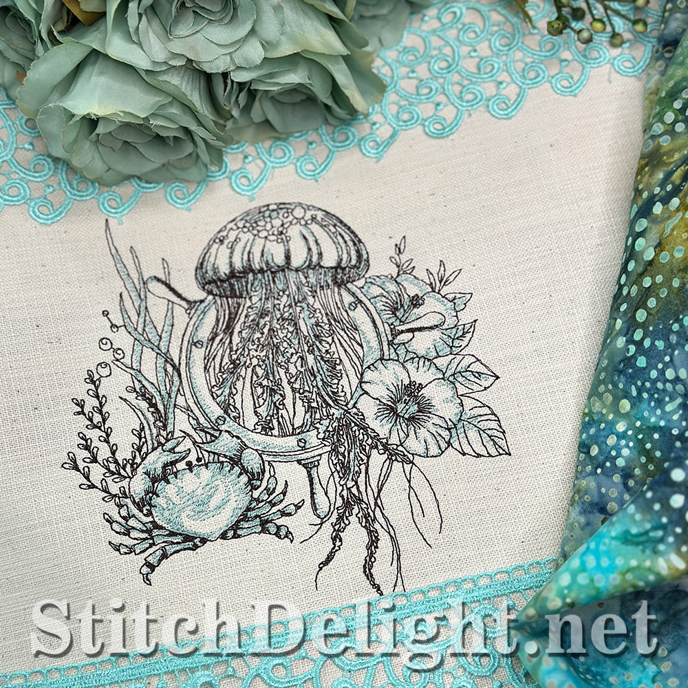 SDS3363 Nautical Charm Jelly Fish