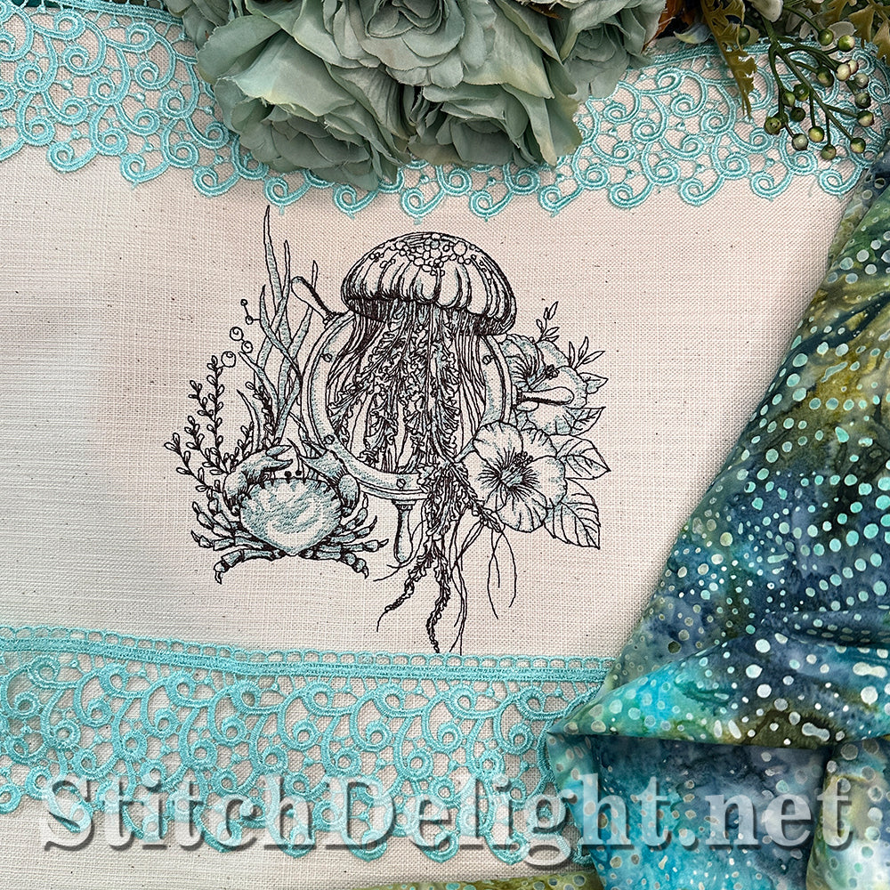 SDS3363 Nautical Charm Jelly Fish