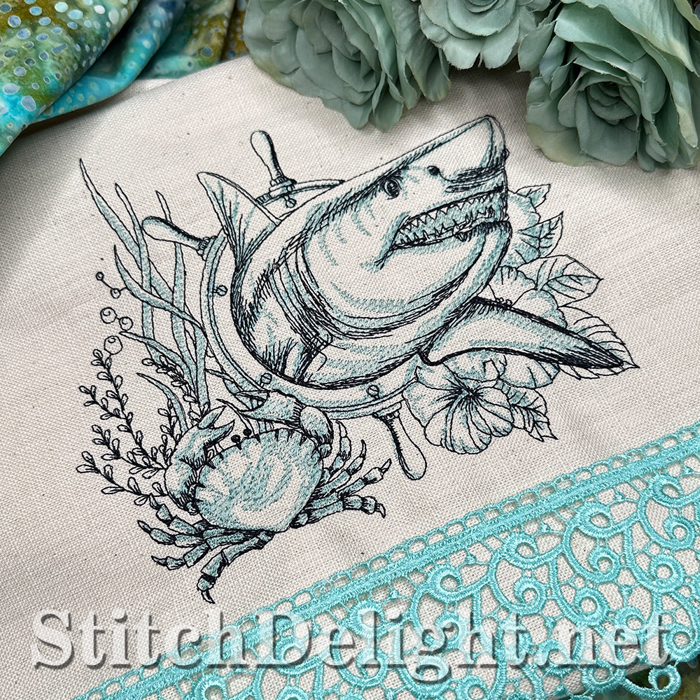 SDS3364 Nautical Charm Shark