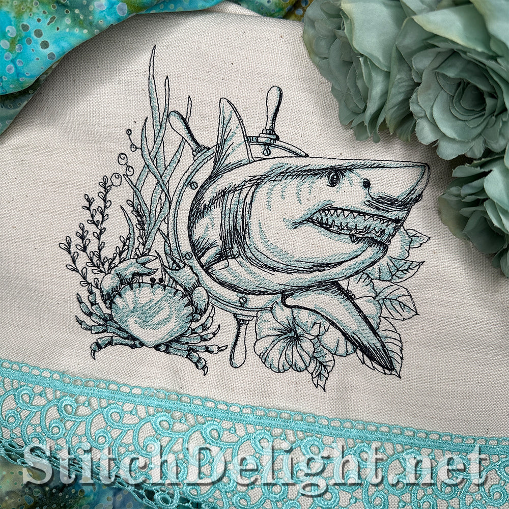 SDS3364 Nautical Charm Shark