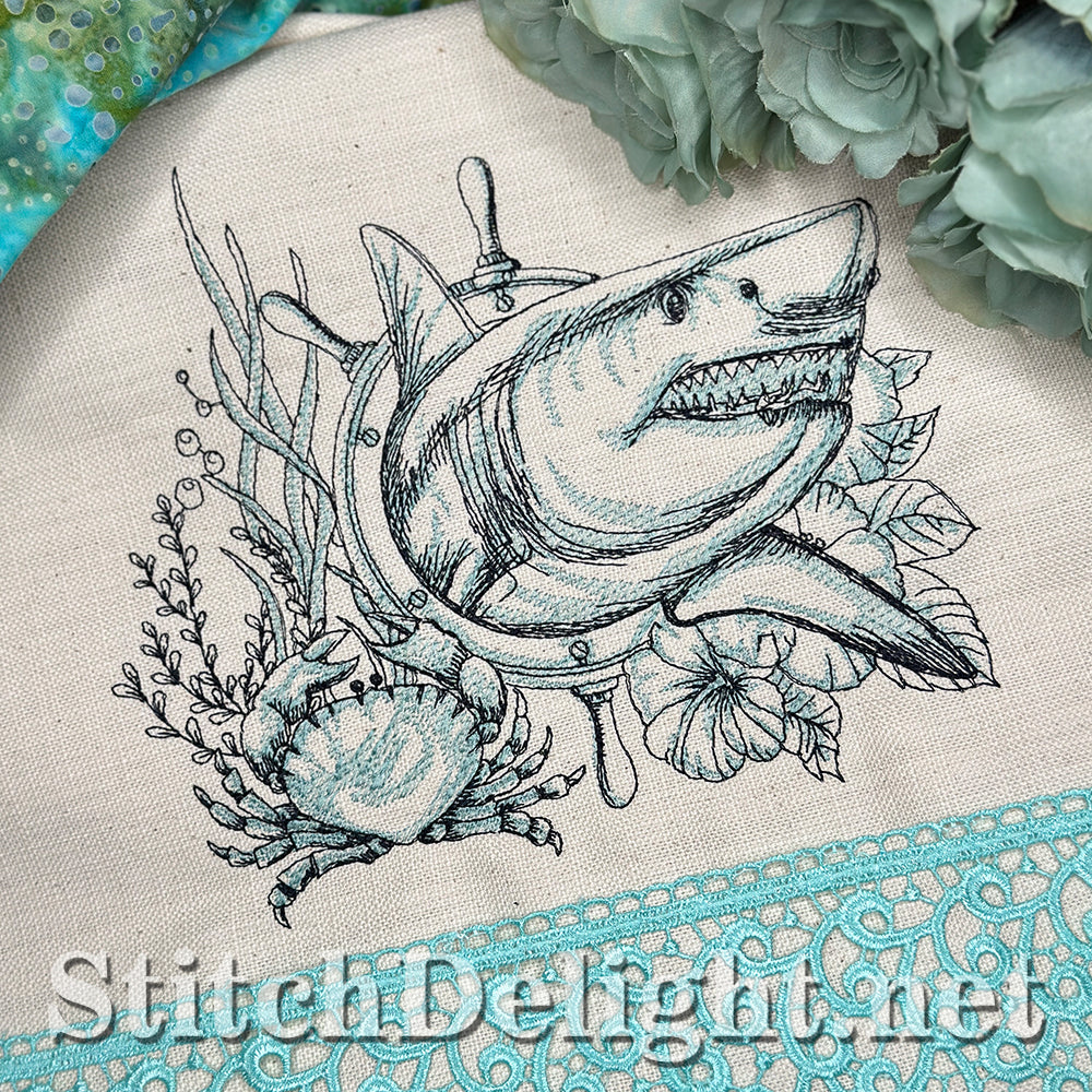 SDS3364 Nautical Charm Shark
