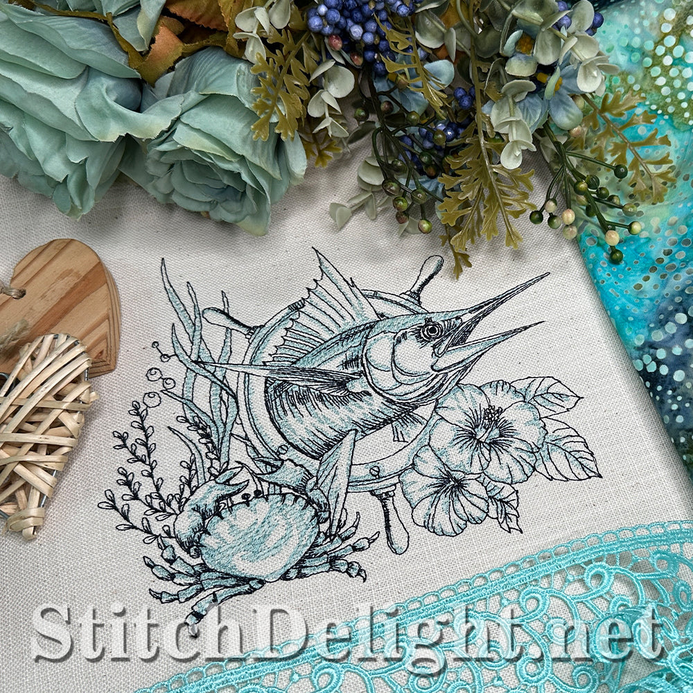 SDS3365 Nautical Charm Marlin