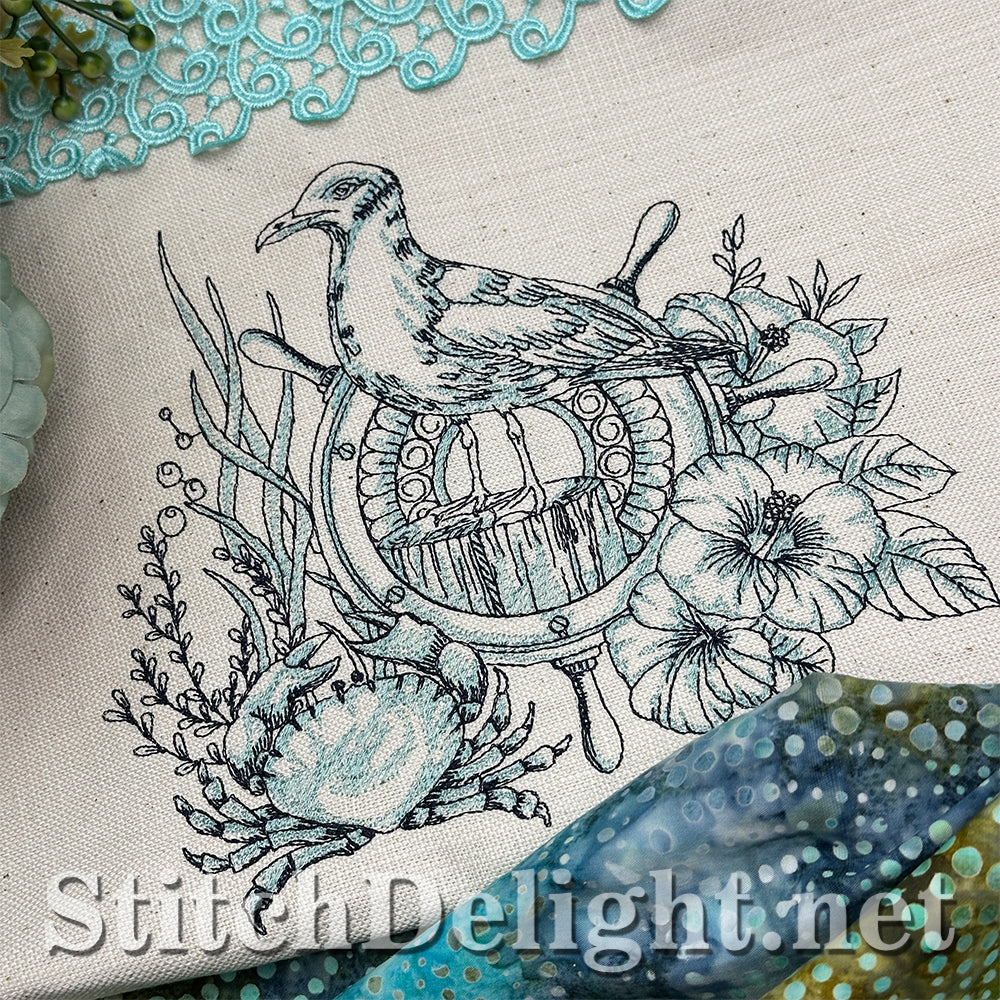 SDS3371 Nautical Charm Sea Gull