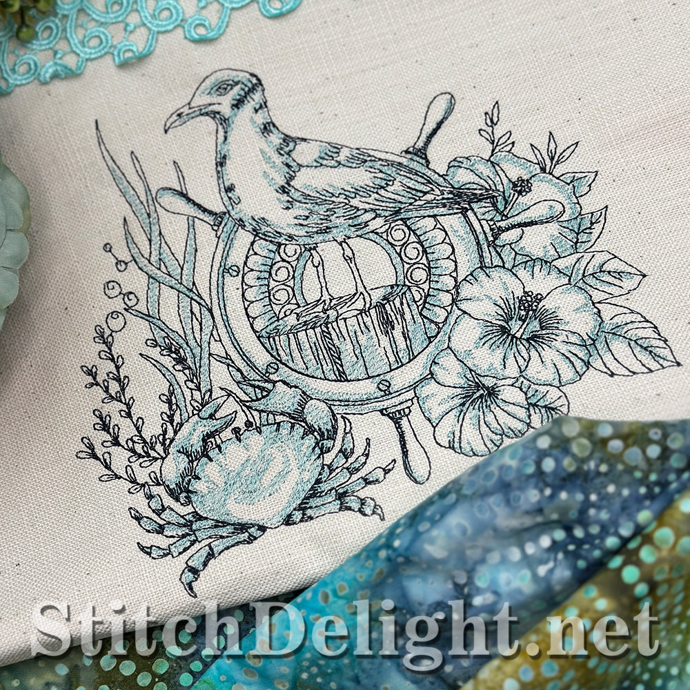 SDS3371 Nautical Charm Sea Gull