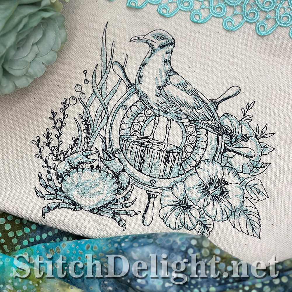 SDS3371 Nautical Charm Sea Gull