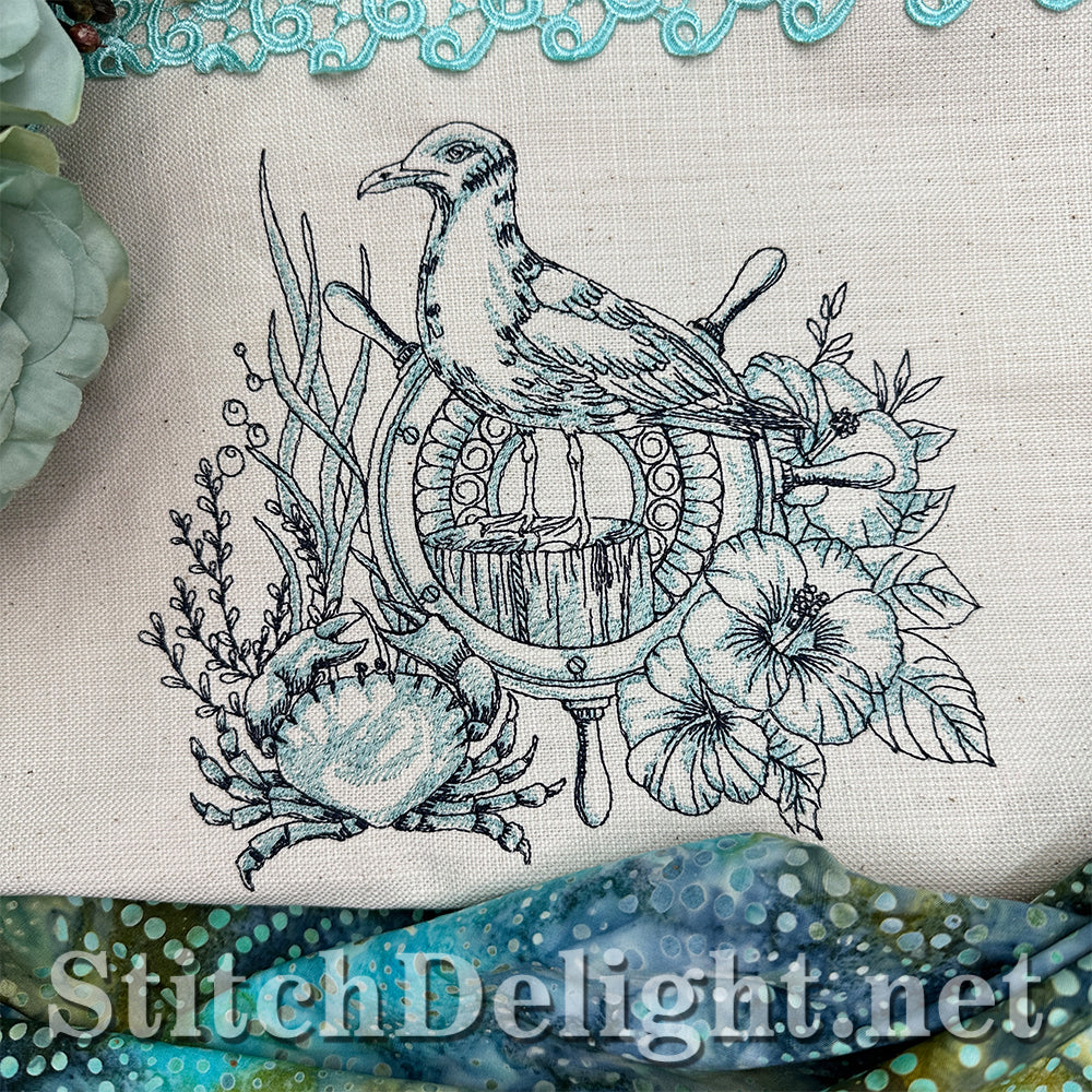 SDS3371 Nautical Charm Sea Gull