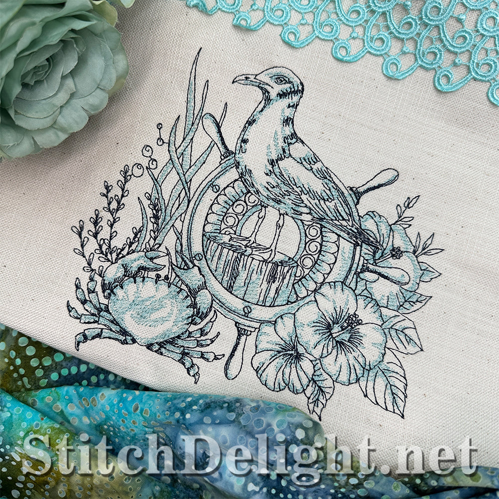 SDS3371 Nautical Charm Sea Gull
