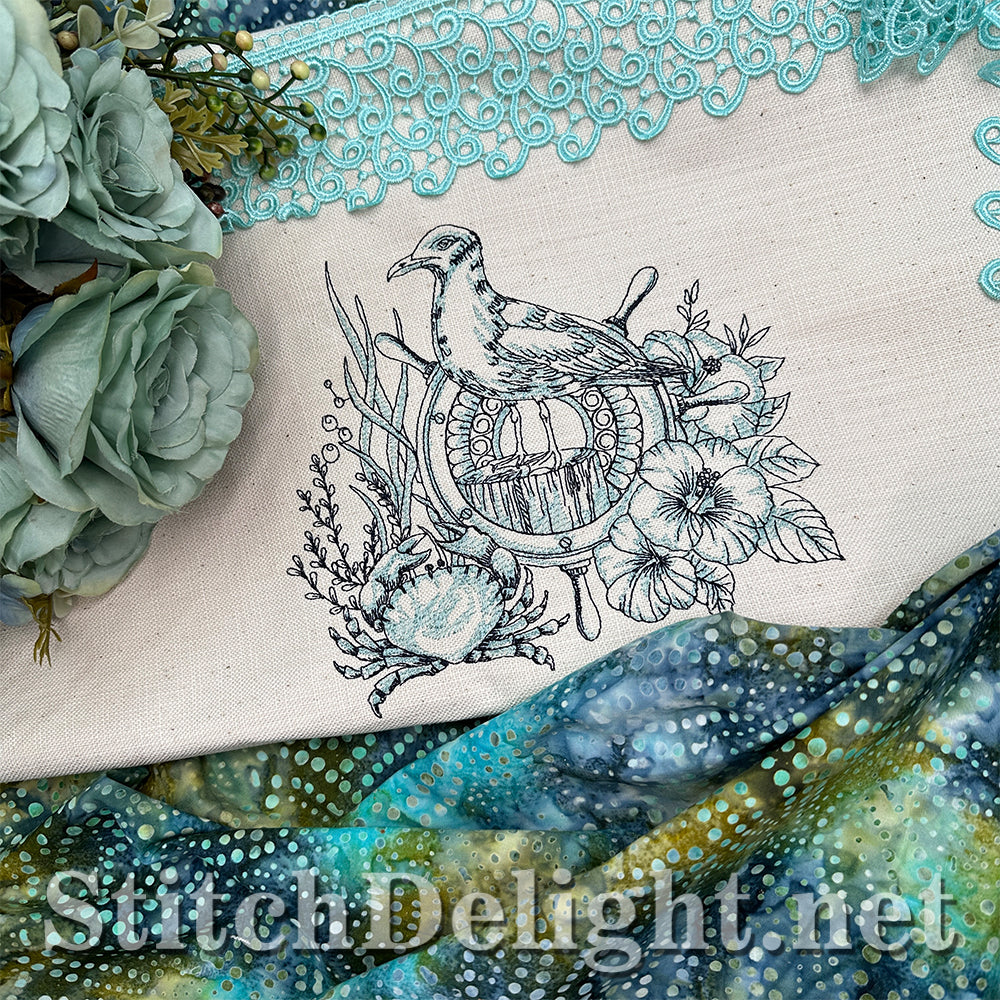 SDS3371 Nautical Charm Sea Gull