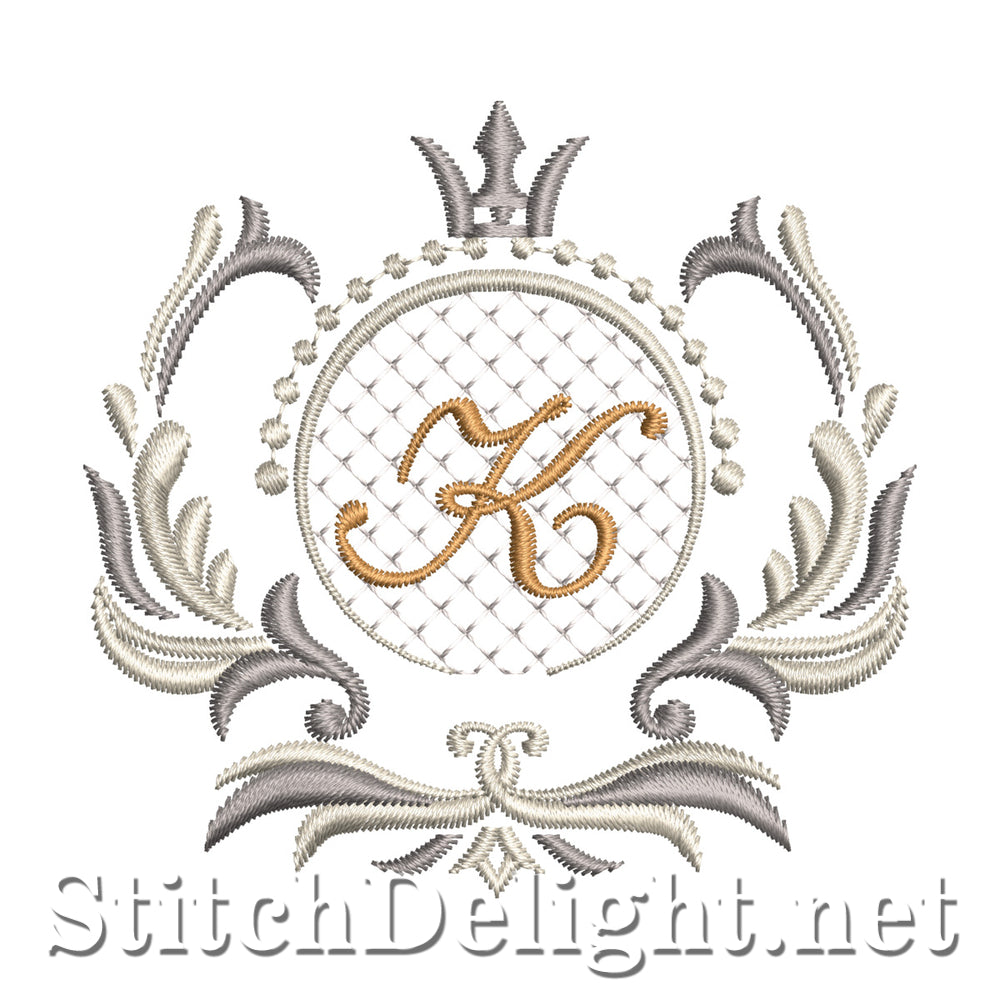 SDS3428 Royal Monogram K
