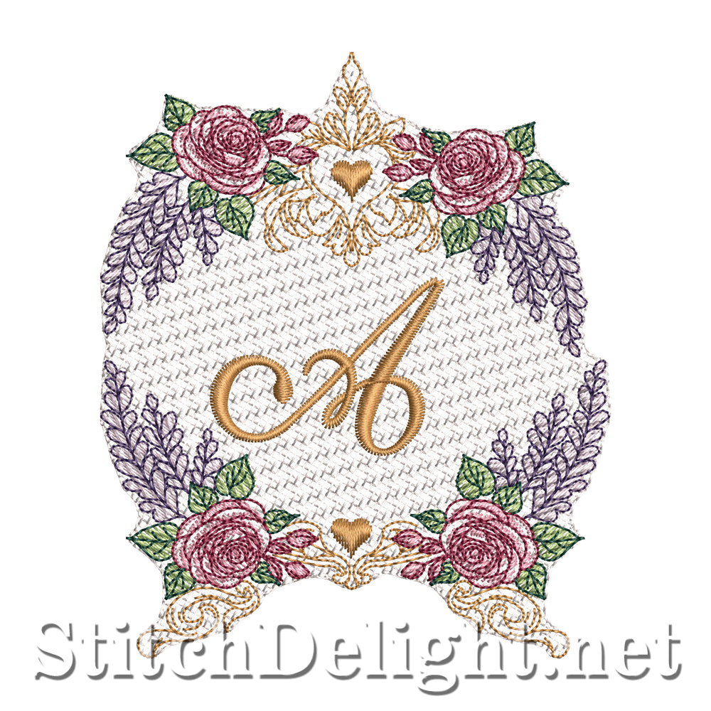 SDS3431 Wisteria Monogram