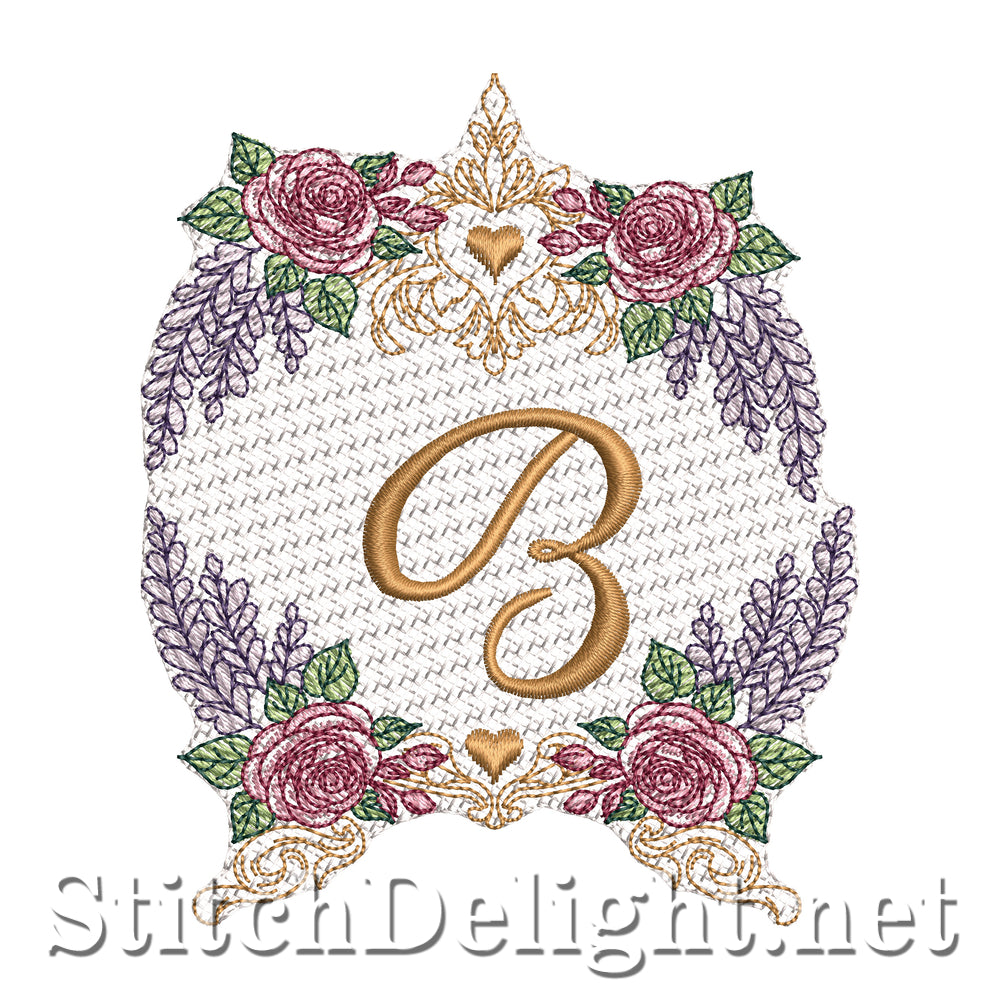SDS3431 Wisteria Monogram