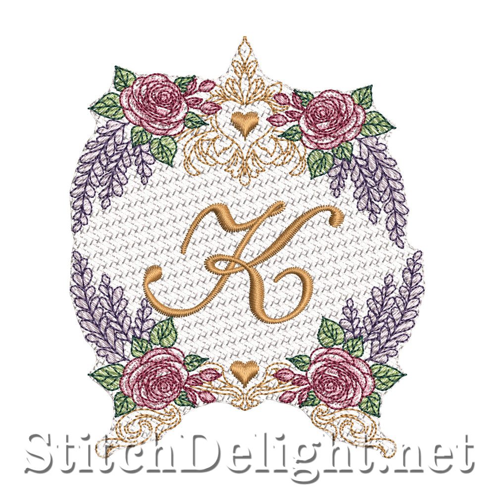 SDS3431 Wisteria Monogram