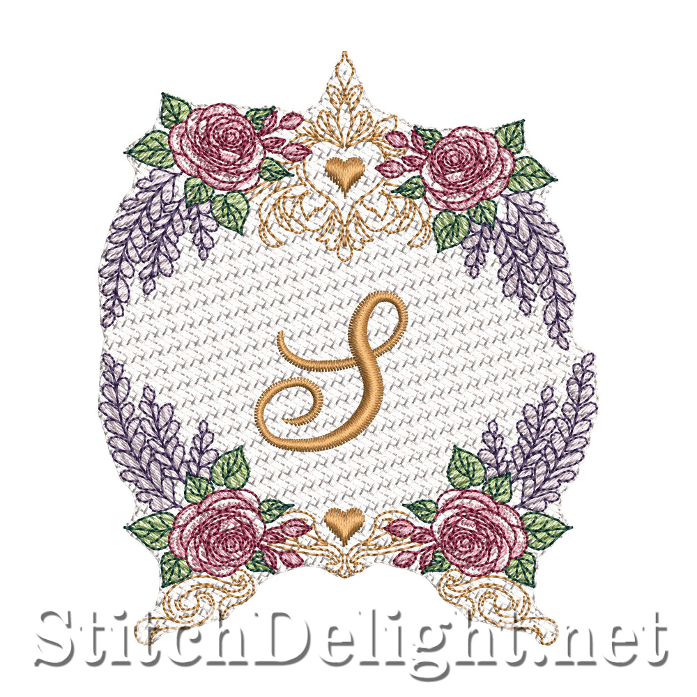 SDS3431 Wisteria Monogram